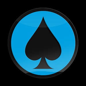 Magnetic Car Grille 3D Acrylic Badge-Sign Spade