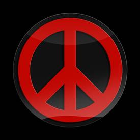 3D PEACE RED_B