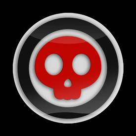 3D SKULL 03 RED_W