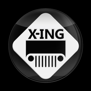 Magnetic Car Grille 3D Acrylic Badge-3D JEEP Xing