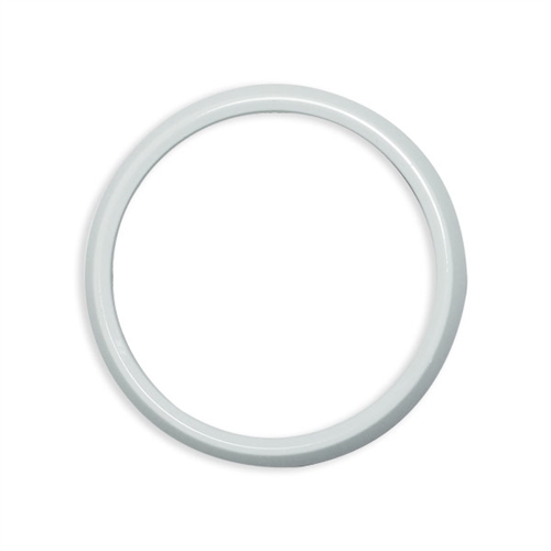 Magnetic Grill Badge Holder Trim Ring White