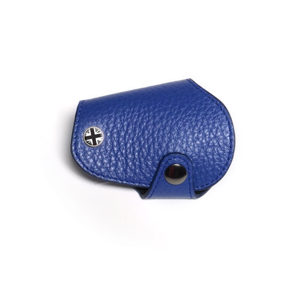 Blue Leather Key Fob for Mini Cooper R55,R56,R57,R58,R59,R60,R61 Blackjack 