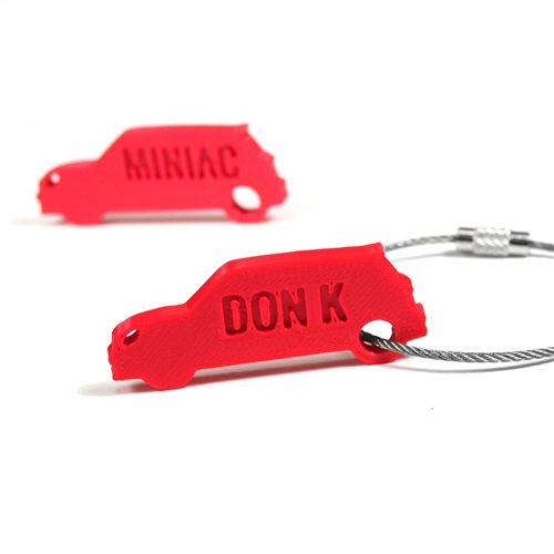 custom mini cooper key chain